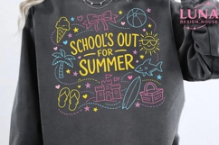 School's Out For Summer PNG, Last Day of School PNG, Teacher Product Image 4