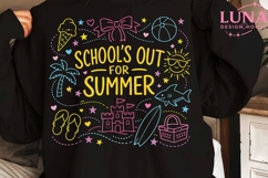School's Out For Summer PNG, Last Day of School PNG, Teacher Product Image 5