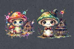 Spooky Mushroom. PNG sublimation Product Image 2