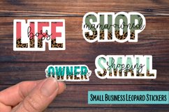 Small Business Leopard PNG Sticker Pack Product Image 1