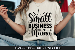 Small Business Mama SVG - Motivational Design Product Image 1