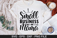 Small Business Mama - Mother&#039;s Day SVG Design Product Image 1