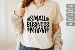 Small Business Mama SVG File | Mom Life SVG | Mama SVG Product Image 1