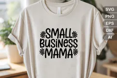 Small Business Mama SVG File | Mom Life SVG | Mama SVG Product Image 2