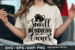 Small Business Owner SVG - Business Design Product Image 1