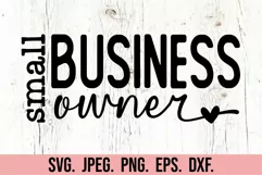 Small Business Owner SVG - Boss Mama SVG - Boss Babe SVG Product Image 5
