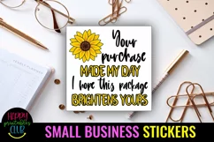 SMALL BUSINESS STICKERS FOR PACKAGING