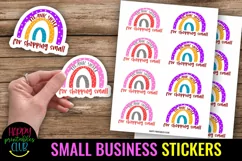 SMALL BUSINESS STICKERS FOR PACKAGING
