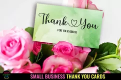 SMALL BUSINESS THANK YOU CARDS I SMALL BUSINESS PRODUCT PACKAGING CARDS