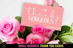 SMALL BUSINESS THANK YOU CARDS I SMALL BUSINESS PRODUCT PACKAGING CARDS