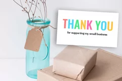 SMALL BUSINESS THANK YOU CARDS I SMALL BUSINESS PRODUCT PACKAGING CARDS