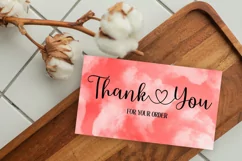 SMALL BUSINESS THANK YOU CARDS I SMALL BUSINESS PRODUCT PACKAGING CARDS