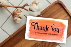 SMALL BUSINESS THANK YOU CARDS I SMALL BUSINESS PRODUCT PACKAGING CARDS