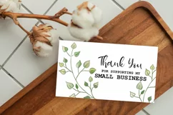 SMALL BUSINESS THANK YOU CARDS I SMALL BUSINESS PRODUCT PACKAGING CARDS