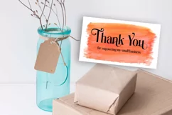 SMALL BUSINESS THANK YOU CARDS I SMALL BUSINESS PRODUCT PACKAGING CARDS