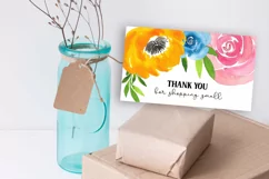 SMALL BUSINESS THANK YOU CARDS I SMALL BUSINESS PRODUCT PACKAGING CARDS