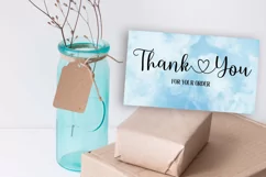 SMALL BUSINESS THANK YOU CARDS I SMALL BUSINESS PRODUCT PACKAGING CARDS
