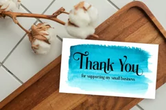 SMALL BUSINESS THANK YOU CARDS I SMALL BUSINESS PRODUCT PACKAGING CARDS