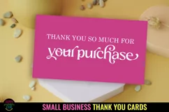 SMALL BUSINESS THANK YOU CARDS I SMALL BUSINESS PRODUCT PACKAGING CARDS