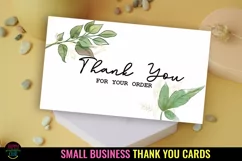 SMALL BUSINESS THANK YOU CARDS I SMALL BUSINESS PRODUCT PACKAGING CARDS