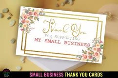 SMALL BUSINESS THANK YOU CARDS I SMALL BUSINESS PRODUCT PACKAGING CARDS