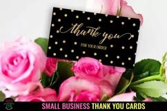 Small Business Thank You Cards I Product Packaging Cards Product Image 1