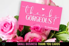SMALL BUSINESS THANK YOU CARDS I SMALL BUSINESS PRODUCT PACKAGING CARDS