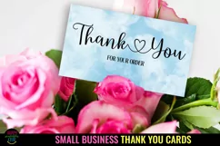 SMALL BUSINESS THANK YOU CARDS I SMALL BUSINESS PRODUCT PACKAGING CARDS