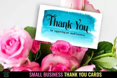 SMALL BUSINESS THANK YOU CARDS I SMALL BUSINESS PRODUCT PACKAGING CARDS