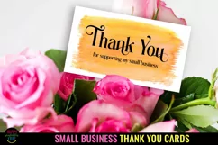 SMALL BUSINESS THANK YOU CARDS I SMALL BUSINESS NOTES CARDS