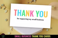 SMALL BUSINESS THANK YOU CARDS I SMALL BUSINESS PRODUCT PACKAGING CARDS