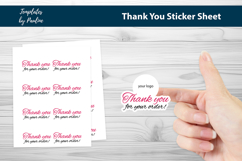 Small business thank you print and cut sticker SVG
