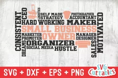 Small Business SVG | Small Business Owner Word Art Product Image 2