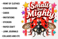 Small but Mighty Ladybug PNG Product Image 3