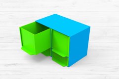 Small desktop organizer V2 for 3D printable stl file img 6