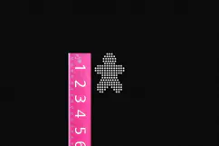Small Gingerbread Man Rhinestone Template SVG