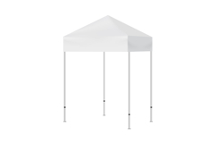 Small Pop Up Canopy Tent Mockup, Side View Product Image 1