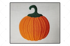 Pumpkin Embroidery Design - Autumn Embroidery Pattern Product Image 3