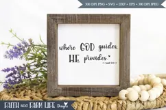 Where God Guides svg, png, jpeg Product Image 5