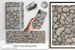 Digital Paper Small Stone Background Product Image 1