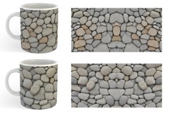 Small Stone Background Mug sublimation design Product Image 4