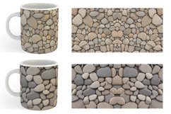 Small Stone Background Mug sublimation design Product Image 5