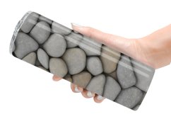 Small Stone Background Tumbler Sublimation Wrap Product Image 2