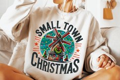 Small Town Christmas PNG, Christmas PNG, Western PNG, Farm Product Image 1