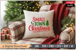 Small Town Christmas SVG | Christmas SVG | Holiday SVG Product Image 4