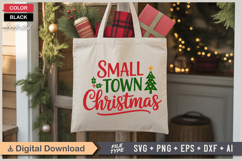Small Town Christmas SVG | Christmas SVG | Holiday SVG Product Image 5