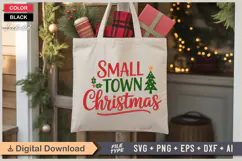 Small Town Christmas SVG | Christmas SVG | Holiday SVG Product Image 5