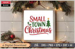 Small Town Christmas SVG | Christmas SVG | Holiday SVG Product Image 6