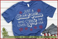Just a Small Town Girl Patriotic SVG File Product Image 3