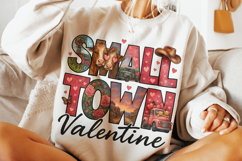 Small Town Valentine Day PNG, Howdy Valentine PNG, Western Product Image 3